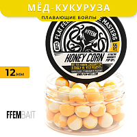 Плавающие бойлы FFEM Pop-Up Honey Corn (мед и кукуруза)