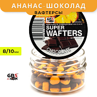 Вафтерсы GBS Pineapple-Chocolate (Ананас-Шоколад) 8x10mm