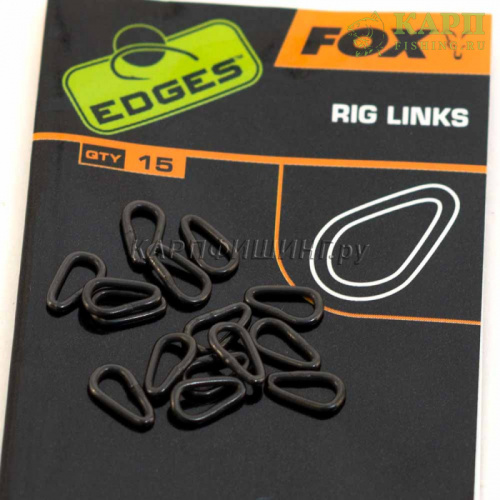 Колечки для поводков треугольные FOX EDGES™ Rig Links