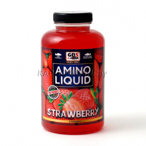 Жидкая добавка GBS Amino Liquid Strawberry (Клубника) 500мл фото 3