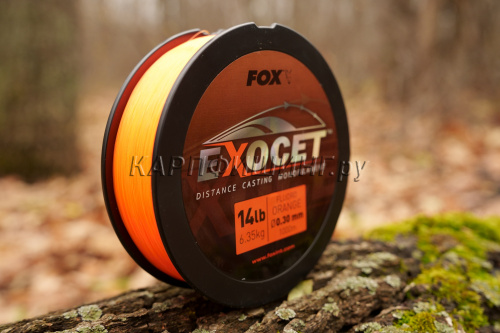 Леска FOX Exocet Fluoro Orange Mono фото 3