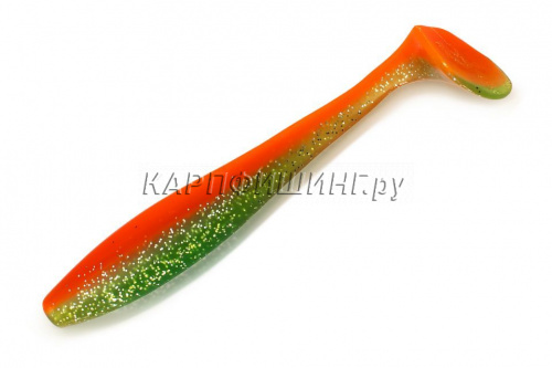 Приманка силиконовая Narval Choppy Tail 12cm #023-Carrot фото 2