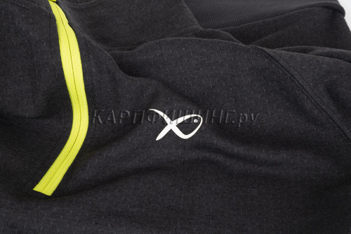 Толстовка Matrix Minimal Black Marl 1/4 Zip Sweater фото 6