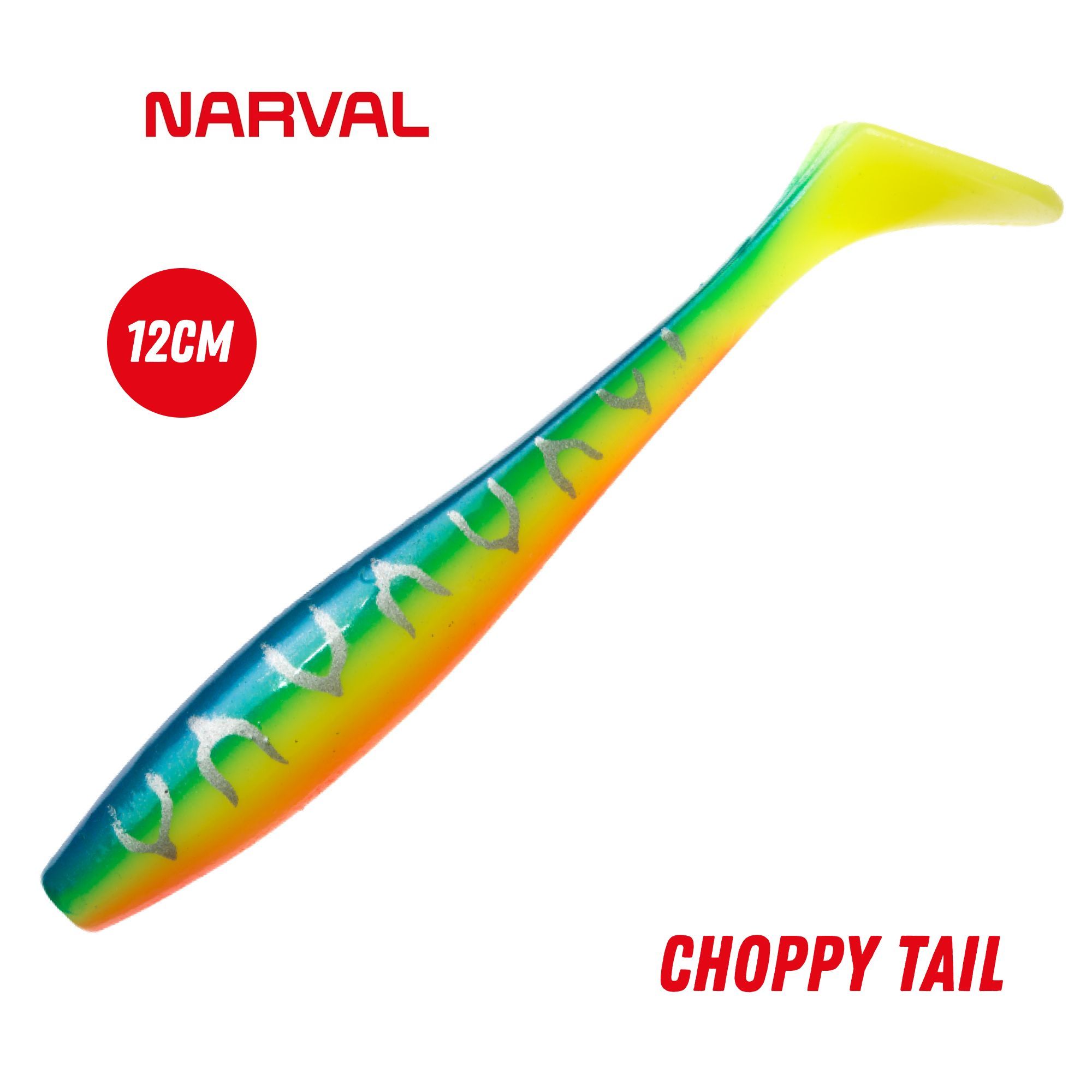 Приманка choppy tail. Narval choppy Tail 12cm.