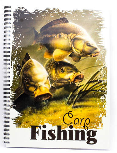 Дневник карпятника Carpfishing 210x297мм