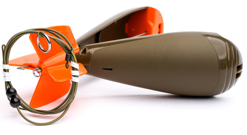 Prologic Airbomb Medium - Кормушка-«бомба» Airbomb Shotgun невероятно расширяет ваши возможности по прикармливанию необходимого участка водоёма: независимо от того, нужно ли распределить прикормку по большой акватории, или же требуется точечный прикорм рабочей зоны, уникальная система открывания кормушки позволит без труда добиться результата. фото 5 Ракета Prologic Airbomb M (Средняя) фото 5