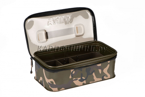 Камуфляжная коробка для оснасток и сумка для снастей FOX Aquos Camo Rig Box & Tackle Bag