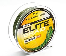 Леска плетеная Salmo Elite 0.33mm 91м.