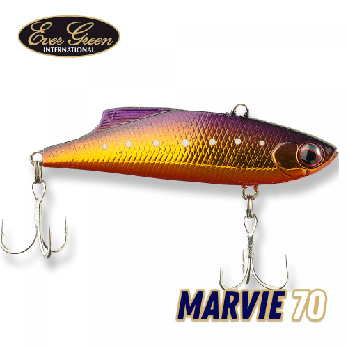 Виб EverGreen MARVIE 70 #RU02 Violet Gold White Dot Виб EverGreen MARVIE 70 #RU02 Violet Gold White Dot