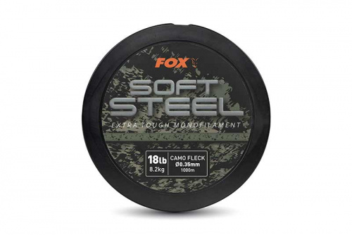 Леска карповая FOX Soft Steel Fleck Camo 1000m.