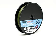 Плетеный шнур Owner Kizuna X8 green 0.29mm