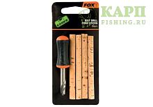 Fox EDGES™ Bait Drill & Cork Sticks 6mm - набор для балансировки насадки