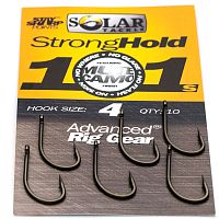 Крючки карповые SOLAR Stronghold 101