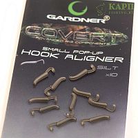Удлинитель крючка GARDNER SMALL Pop Up Hook Aligner Rig №8-12 С-Thru Black/Silt
