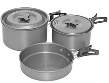 Набор посуды из 3 предметов TRAKKER Armolife Three Piece Cookware Set