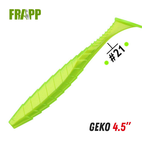Приманка силиконовая Frapp Geko 4.5" #21