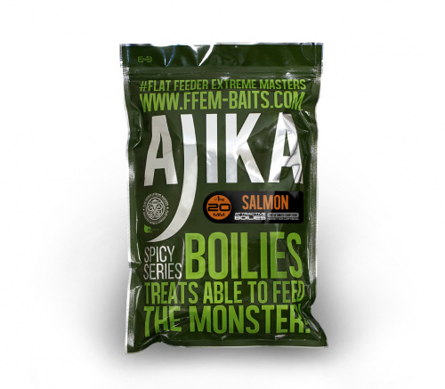 Тонущие бойлы FFEM Ajika Boilies Salmon (Лосось) 20mm 1kg