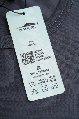 Футболка Narval T-Shirt Catches Everywhere Graphite #S фото 5