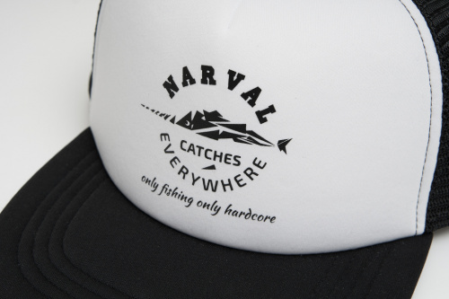 Кепка с сеткой Narval Mesh Cap Catches Everywhere Circle Black and White фото 5