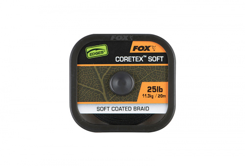 Поводковый материал в мягкой оплётке FOX Edges Naturals Coretex Soft фото 5