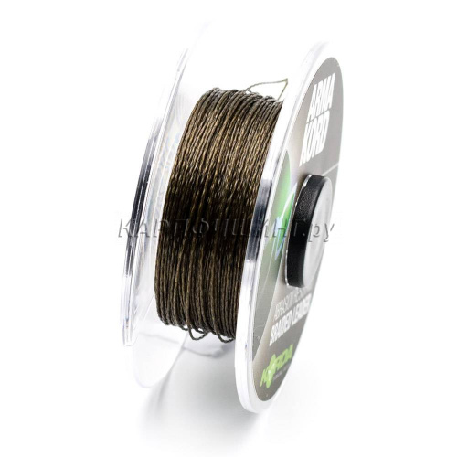 Korda Arma-Kord Sub Brown 30lb 20mtr - Шок лидер плетеный фото 3
