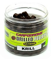Пеллетс сверленый Fun Fishing Drilled Pellets Krill | Криль 8mm 80gr