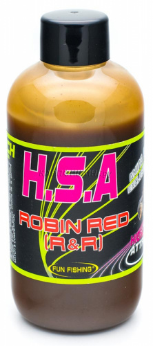 Аттрактант Fun Fishing HSA liquide ROBIN RED 200ml - ликвид с запахом РОБИН РЕД 