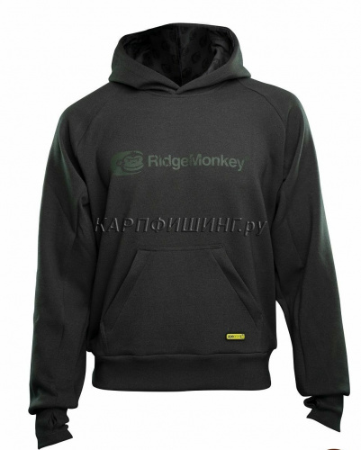 Толстовка с капюшоном Ridge Monkey APEarel Dropback MicroFlex Hoody Grey