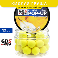Плавающие бойлы GBS Baits Pop-up Acid Pear (Кислая груша)
