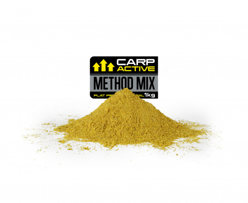 Прикормка флэт метод FFEM Method Mix CARP ACTIVE (Банан и Ананас) 1kg фото 7