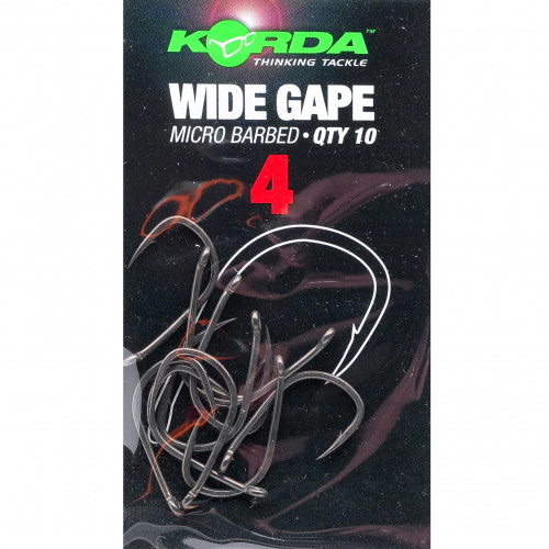 Крючки карповые KORDA WIDE GAPE