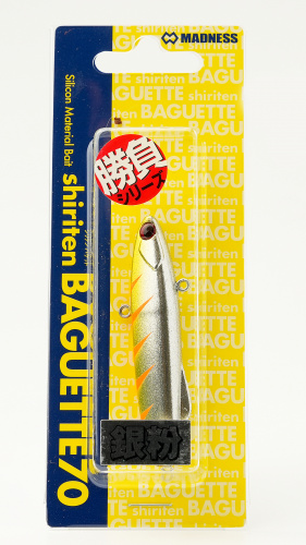 Виб MADNESS Shiriten Baguette 70mm 17g #SY10 фото 2