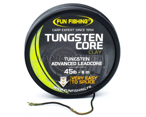 Ледкор FUN FISHING Tungsten Core Clay 45lb 8m