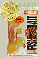 Прикормка FishBait Gold КАРП БАНАН 1кг