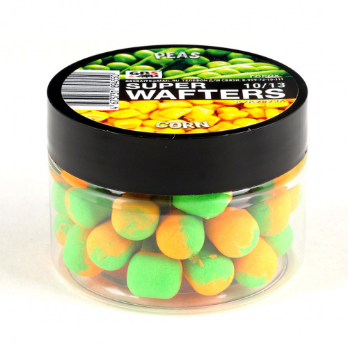 Вафтерсы GBS Peas Corn (Кукуруза-Горох) 10x13mm фото 3