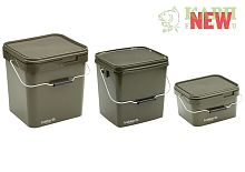 Ведро для прикормки TRAKKER Olive Square Containers
