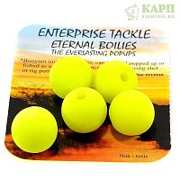 Искусственная плав. насадка ET Boilies 15mm Fluoro YELLOW