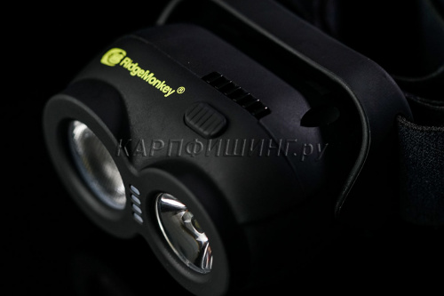 Фонарь аккумуляторный Ridge Monkey VRH150 USB Rechargeable Head Torch фото 4