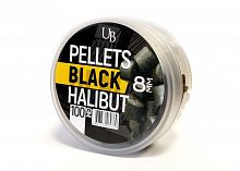 Пеллетс насадочный Ultrabaits BLACK HALIBUT 100gr