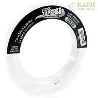 FOX TAPERED LEADER Clear 15-45lb - Конусный моно лидер прозрачный