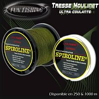 Fun Fishing Spiroline 25lb 250m - Плетеная леска