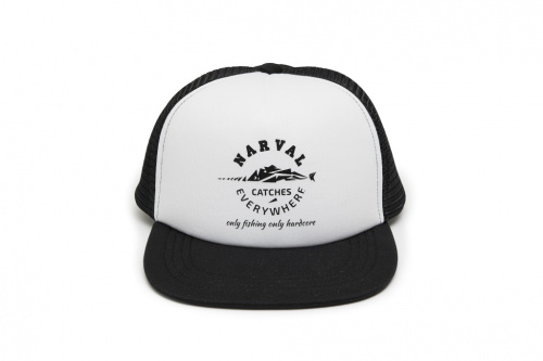 Кепка с сеткой Narval Mesh Cap Catches Everywhere Circle Black and White фото 3