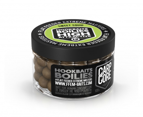 Насадочные бойлы FFEM Hookbaits Boilies Sweet Squid (сладкий кальмар) 13mm