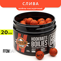 Насадочные бойлы FFEM Hookbaits Boilies Super Plum (слива) 20mm 200gr