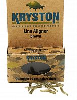 Лентяйки для крючков короткие Kryston Line Aligner Short Brown (Коричневые)