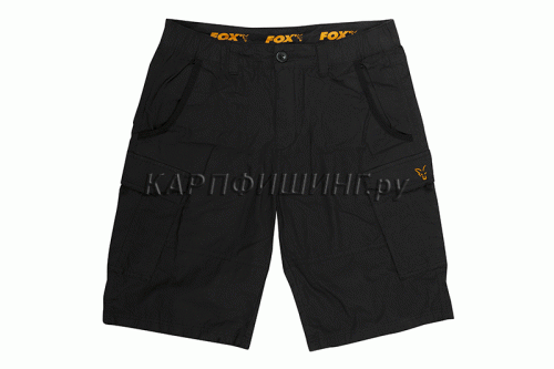 Шорты FOX Collection Black & Orange Combat Shorts фото 7