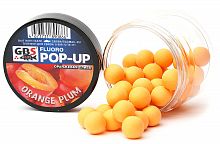 Плавающие бойлы GBS Baits Pop-up Orange Plum (Оранжевая слива)