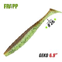 Приманка силиконовая Frapp Geko 6.9" #26