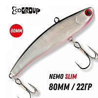 Виб ECOPRO Nemo Slim 80mm 22g 030 Holo Silver