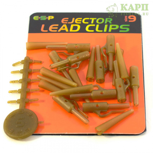 Безопасные клипсы набор ESP Ejector Lead Clips Brown